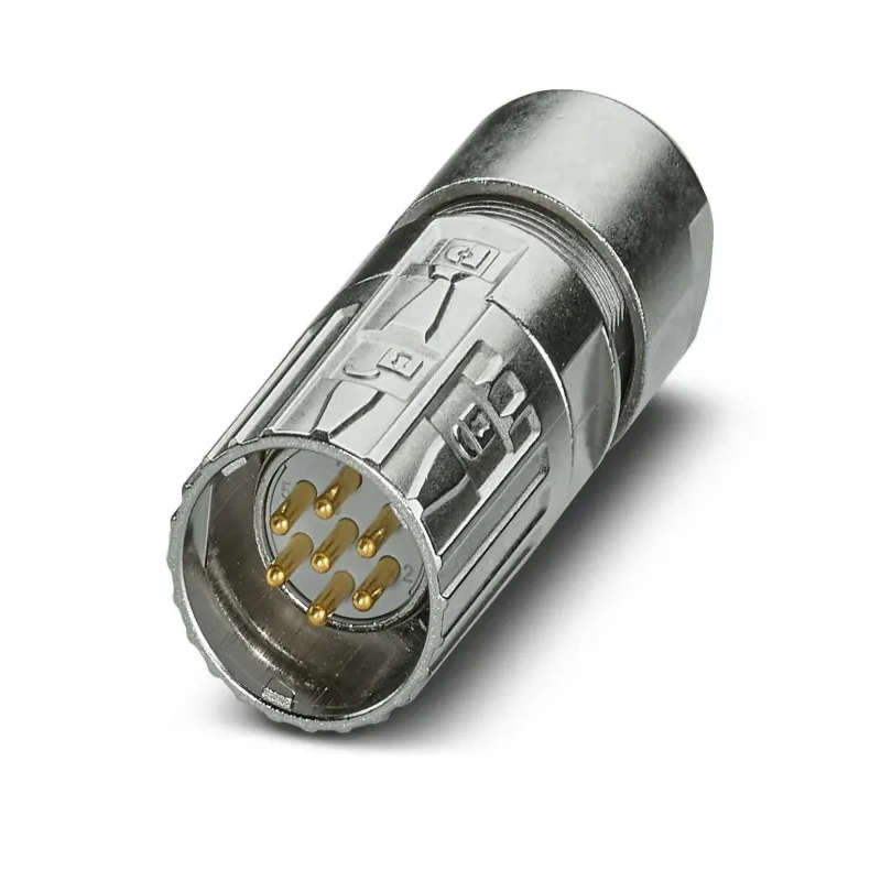 Phoenix Contact Circular Connector, 7 Contacts, Cable Mount, Plug, Male, M23, IP66/IP68, 300V, 20A, Crimp, Shielded 1629176
