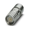 Phoenix Contact Circular Connector, Cable Mount, 9 Contacts, M23 Male Plug, IP66/IP68/IP69K, 20A, 300V, Crimp 1629216