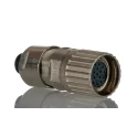 Phoenix Contact Circular Connector, 19 Contacts, Cable, M23 Socket, Female, IP66/IP68/IP69K, Zinc Body, 10A, 150V 1629196