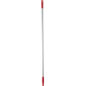 Vikan Red Anodised Aluminium, Polypropylene Mop Handle 1.26 m 29584