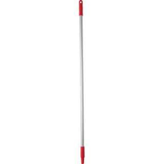 Vikan Red Anodised Aluminium, Polypropylene Mop Handle 1.26 m 29584