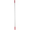 Vikan Red Anodised Aluminium, Polypropylene Mop Handle 1.26 m 29584