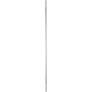 Vikan White Polypropylene Anodised Aluminium Mop Handle, 1.46 m Length, 25 mm Diameter, Non-Telescopic 29595