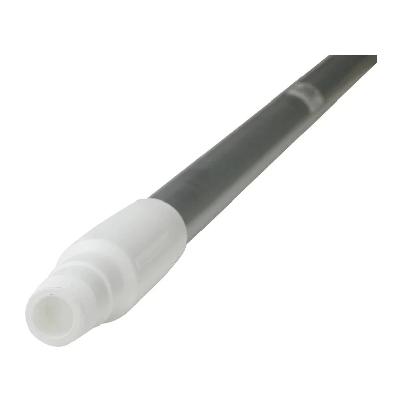 Vikan White Polypropylene Anodised Aluminium Mop Handle, 1.46 m Length, 25 mm Diameter, Non-Telescopic 29595