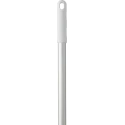 Vikan White Polypropylene Anodised Aluminium Mop Handle, 1.46 m Length, 25 mm Diameter, Non-Telescopic 29595