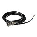 Omron Inductive Proximity Sensor M12 x 1 Threaded Barrel, 4mm Detection, PNP Output, IP67/IP69K, Brass, 30V E2E-X4B1T12 2M