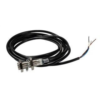Omron Inductive Proximity Sensor M12 x 1 Threaded Barrel, 4mm Detection, PNP Output, IP67/IP69K, Brass, 30V E2E-X4B1T12 2M