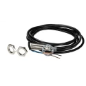 Omron Inductive Proximity Sensor M12 x 1 Threaded Barrel, 4mm Detection, PNP Output, IP67/IP69K, Brass, 30V E2E-X4B1T12 2M