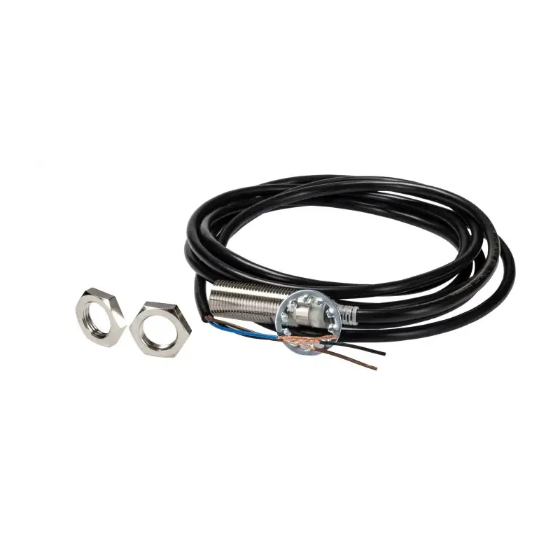 Omron Inductive Proximity Sensor M12 x 1 Threaded Barrel, 4mm Detection, PNP Output, IP67/IP69K, Brass, 30V E2E-X4B1T12 2M
