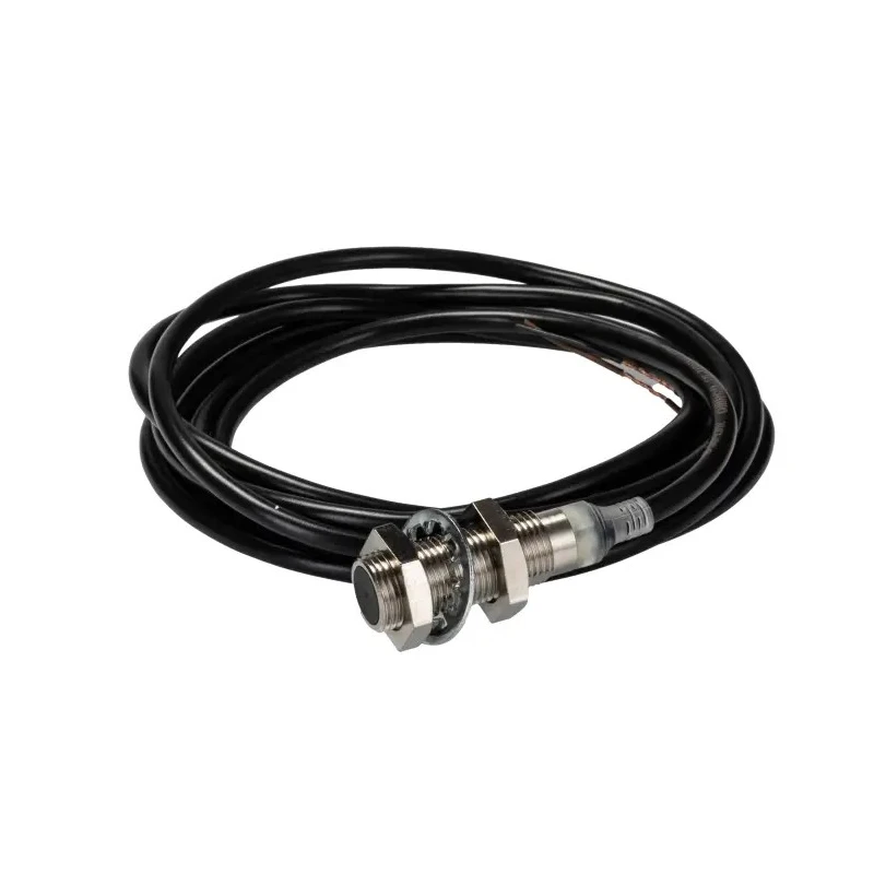 Omron Inductive Proximity Sensor M12 x 1 Threaded Barrel, 4mm Detection, PNP Output, IP67/IP69K, Brass, 30V E2E-X4B1T12 2M