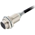 Omron Inductive Proximity Sensor Threaded Barrel M18 x 1 PNP Output, 30V DC, 16mA, 55.3mm Length, E2E-X8B1T18 2M