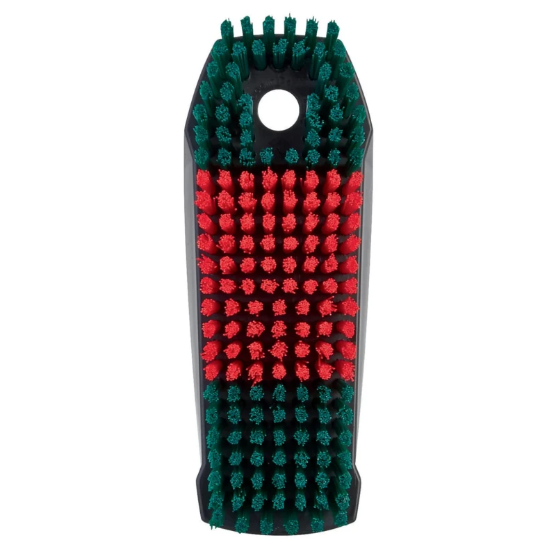 Vikan Hard Bristle Scrubbing Brush Black, Polyester Bristle, 15 mm Bristle Length, Nail Brush 644052