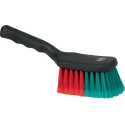Vikan Black Scrubbing Brush Polyester Bristle, 45 mm Bristle Length, 275 mm Length, 522752