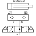 Bosch Rexroth Double Plate Mounting Hydraulic Check Valve 60L/min CETOP, 315 Bar, Fluorelastomer/NBR Seals R900347495