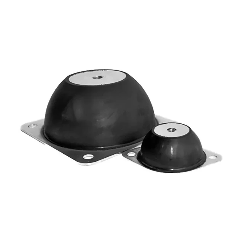 RS PRO Oval M8 Anti-Vibration Mount Male Buffer Foot, Flange, Rubber, 85mm OD, 25mm Height 189-3230