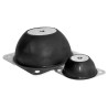 RS PRO Oval M8 Anti-Vibration Mount Male Buffer Foot, Flange, Rubber, 85mm OD, 25mm Height 189-3230