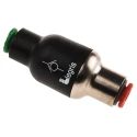 Legris Non Return Valve 10 Bar, Tube 4 mm Inlet Female/Male/Female Outlet, Polymer/Metal Body 7996 04 00