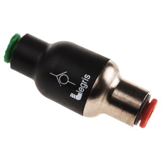 Legris Non Return Valve 10 Bar, Tube 4 mm Inlet Female/Male/Female Outlet, Polymer/Metal Body 7996 04 00