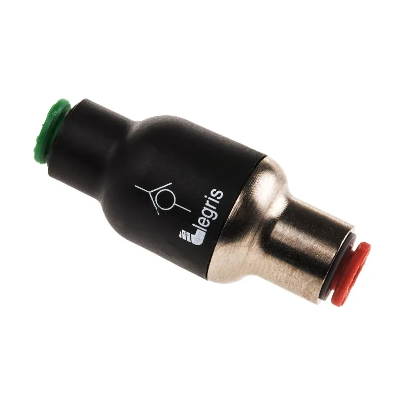 Legris Non Return Valve 10 Bar, Tube 4 mm Inlet Female/Male/Female Outlet, Polymer/Metal Body 7996 04 00