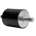 RS PRO Anti-Vibration Mount Male to Male Bobbin, M8 Thread, Natural Rubber, 16.4 kg Compression, 25 mm OD, 30 mm 189-3245