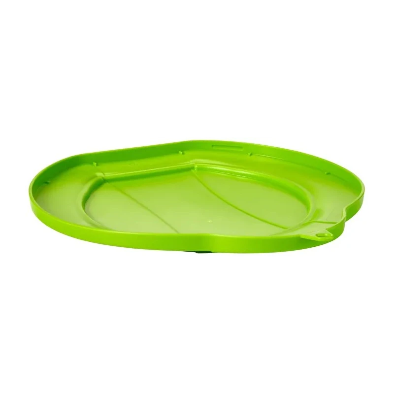 Vikan Plastic Bucket Lid, Lime Colour, 12L Capacity, 365x310x40mm, Food Contact Approved 568777