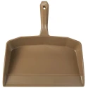 Vikan Brown Dust Pan Polypropylene 330mm Width, 145mm Height, 1.05m Length 566066