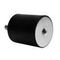 RS PRO Anti-Vibration Mount, Male to Female Bobbin, 52.91 kg Compression, 30 mm OD, 30 mm Height, M8 Thread 189-3258
