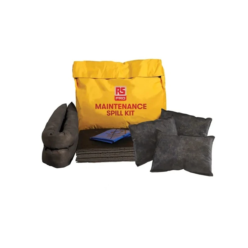 RS PRO Maintenance Spill Kit 70L Capacity, Maintenance Application, 6 x 1.2m Socks, 2 Pillows, 3 Hazard Bags, 55 189-0074