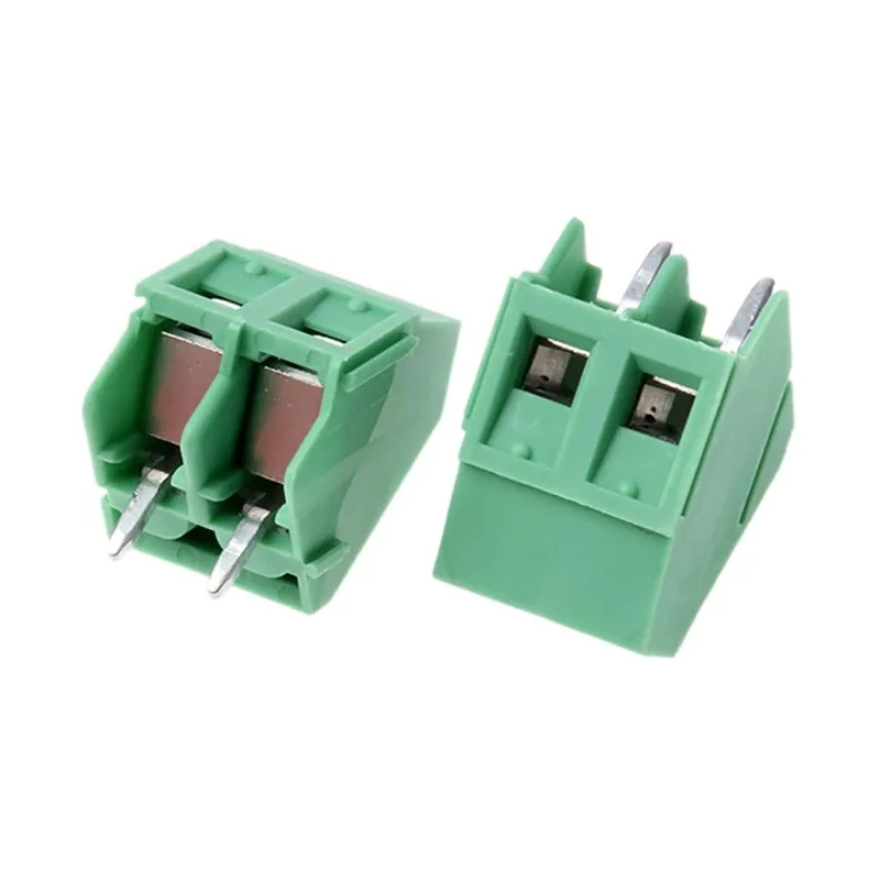 Phoenix Contact Angled PCB Terminal Block 2 Contacts 5.08 mm Pitch Polyamide SMKDSP 1.5/2-5.08 1733570