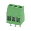 Phoenix Contact MKDS 3/3-5.08 Series Straight PCB Terminal Block, 3 Contacts, 5.08 mm Pitch, 24A, 630V 1711738