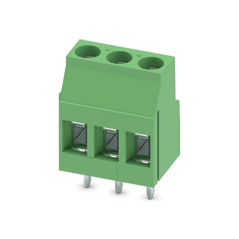 Phoenix Contact MKDS 3/3-5.08 Series Straight PCB Terminal Block, 3 Contacts, 5.08 mm Pitch, 24A, 630V 1711738