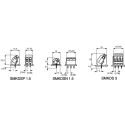 Phoenix Contact SMKDSP Series Horizontal PCB Terminal Block, 3 Contacts, 5.08 mm Pitch, 1 Row, 17.5A, Polyamide, 400V 1733583