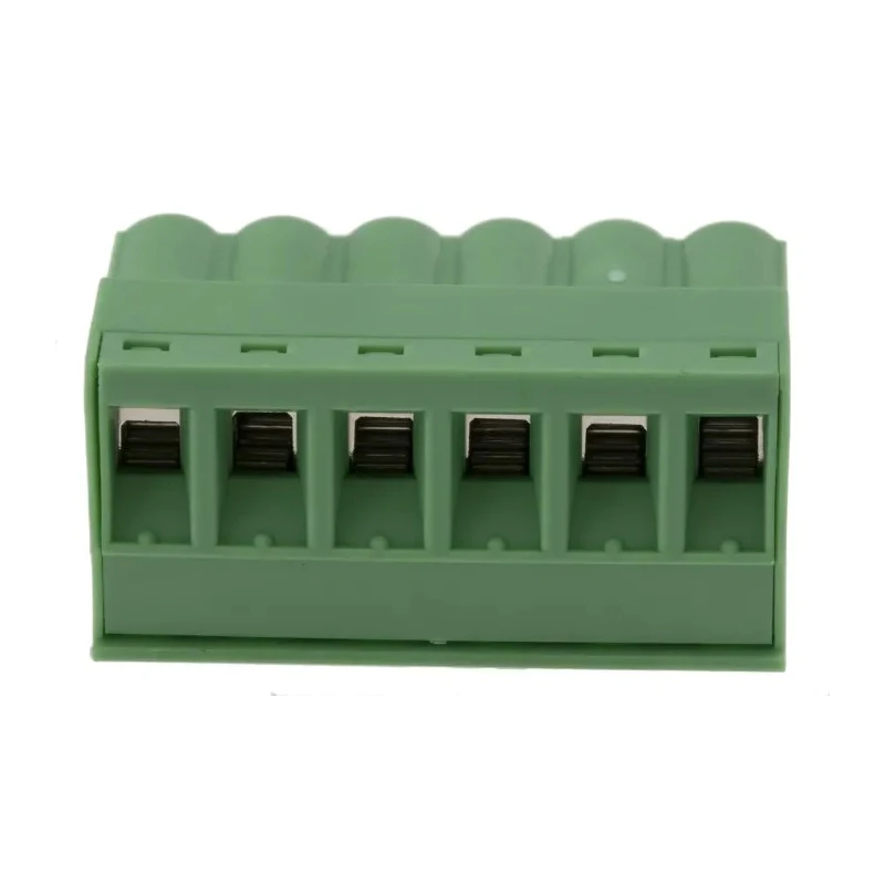 Phoenix Contact MSTB 2.5/6-5.08 Series Pluggable Terminal Block, 6 Contacts, 5.08 mm Pitch, 630V, Nylon, 1 Row, Green 1757051