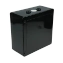 Bartec GB Series Black Polyester Junction Box IP66, 20 Terminals, ATEX, 255x250x120 mm, GB 255-730385