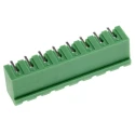 Phoenix Contact COMBICON MSTBA Series Pluggable Terminal Block, 8 Contacts, 5.08 mm Pitch, 1 Row, Right Angle 1757307