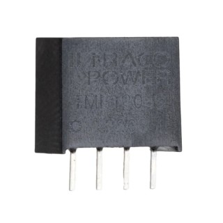 TRACOPOWER DC/DC Converter 5V DC Output, 200 mA, 12V DC Input, 1W, PCB Mount, -40 to 85°C, 6-Pin TME 1205S
