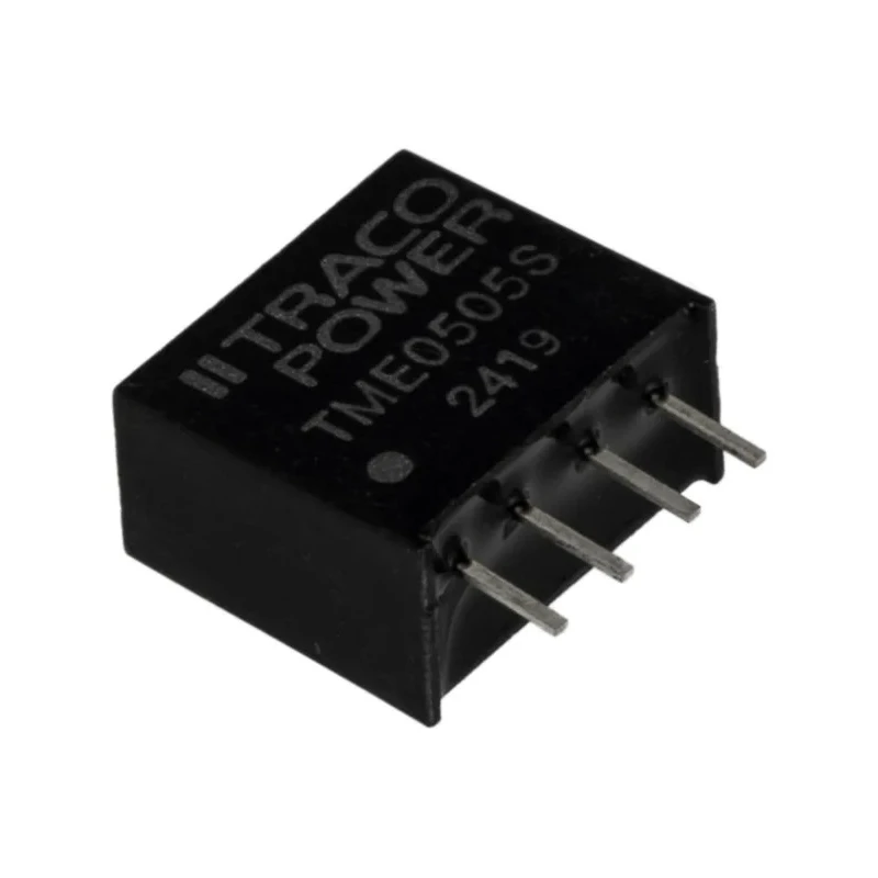 TRACOPOWER DC/DC Converter 5V DC Input, 5V DC Output, 200 mA, 1 W, PCB Mount, -40°C to +85°C, 6-Pin TME 0505S