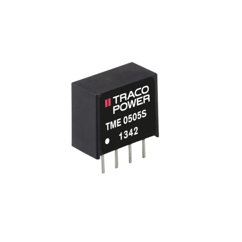 TRACOPOWER DC/DC Converter 5V DC Input, 5V DC Output, 200 mA, 1 W, PCB Mount, -40°C to +85°C, 6-Pin TME 0505S