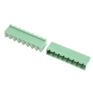 Phoenix Contact MSTBVA 2.5/8-G-5.08 Series Pluggable Terminal Block, 8-Contact, 5.08 mm Pitch, 1 Row, 12A 1755794