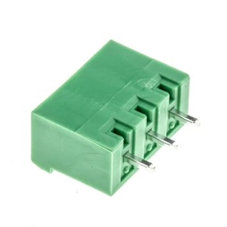 Phoenix Contact MSTBVA 2.5/3-G-5.08 Series Pluggable Terminal Block, 3-Contact, 5.08 mm Pitch, 12A, 400V, Polyamide 1755749
