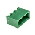 Phoenix Contact MSTBVA 2.5/3-G-5.08 Series Pluggable Terminal Block, 3-Contact, 5.08 mm Pitch, 12A, 400V, Polyamide 1755749