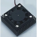 Fischer Elektronik Universal Square Aluminium Heatsink with Fan, 46.9mm x 20mm x 46.48mm, LAICK18X18F