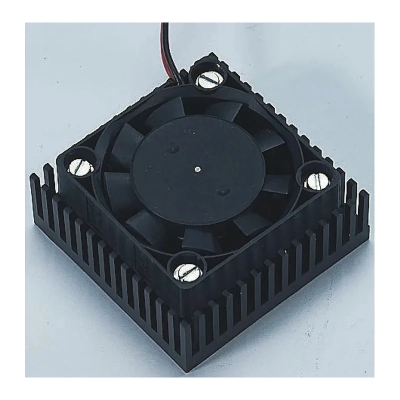 Fischer Elektronik Universal Square Aluminium Heatsink with Fan, 46.9mm x 20mm x 46.48mm, LAICK18X18F