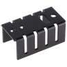 Fischer Elektronik U-Extruded Aluminium Heatsink 15°C/W, 15mm Height, 35mm Length, 18.5mm Width TO-220 Compatible ICK35SA