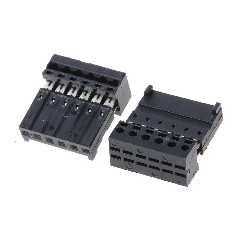 Wurth Elektronik 6-Way IDC Connector, Female, 1 Row, 2.54mm Pitch, 3A, 500V AC, Right Angle, 661006152022