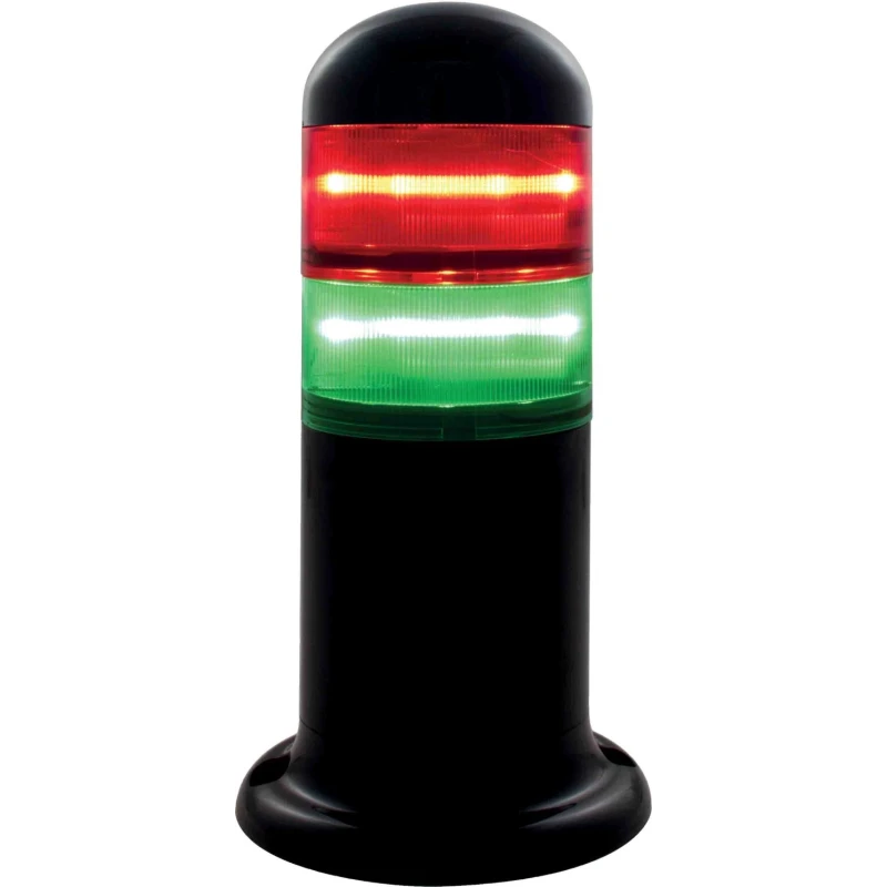 RS PRO Signal Tower Red, Green 6 Lights LED 240V AC/DC Base 190-2809
