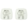 3M Dust Filter for 3M D7900 Filter Retainer, Secure Click Connection, EN 14387, Dust Protection D7925