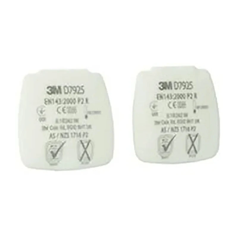 3M Dust Filter for 3M D7900 Filter Retainer, Secure Click Connection, EN 14387, Dust Protection D7925
