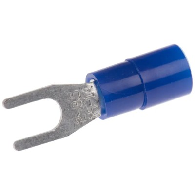 Phoenix Contact C-FCI 2.5/M3.5 Insulated Crimp Spade Connector, Polyamide, Blue, 1.5–2.5 mm², M3.5 Stud Size, 3240038