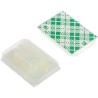HellermannTyton Natural Self-Adhesive Cable Tie Mount Polyamide 66 4mm Tie Width, 20x14mm, -40°C to 151-11319 TY3G1S-PA66-NA
